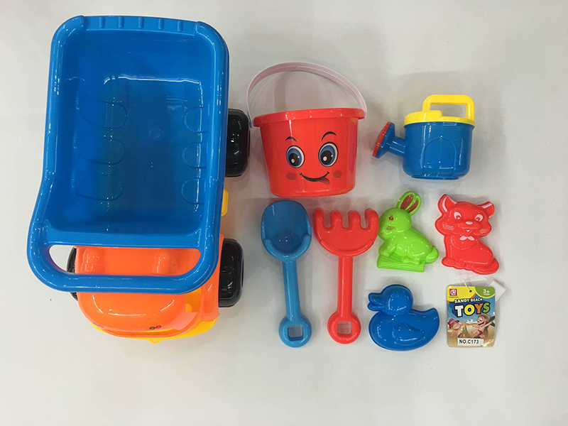 Beach Toy Truck Set 8PCS