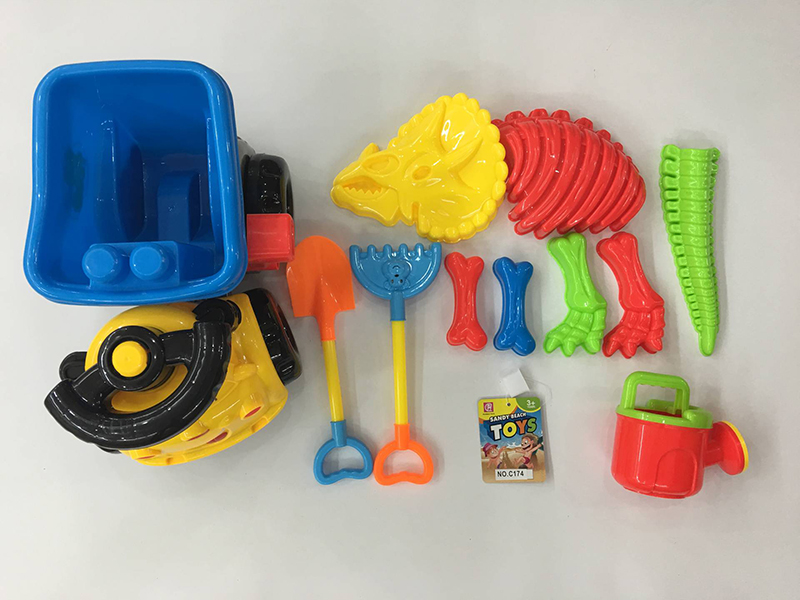 Beach Toy Truck Set 11PCS