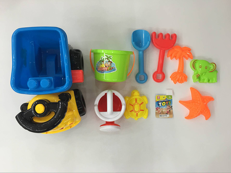 Beach Toy Truck Set 9PCS