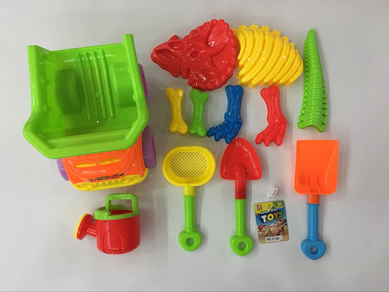 Beach Toy Truck Set 12PCS