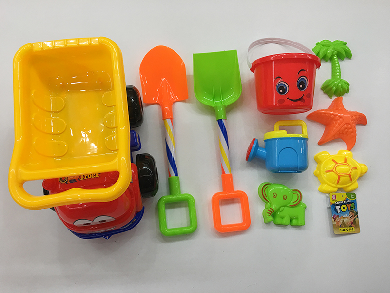 Beach Toy Truck Set 9PCS