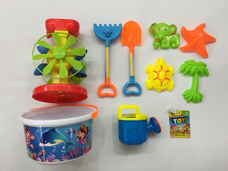 Beach Bucket Set 9PCS