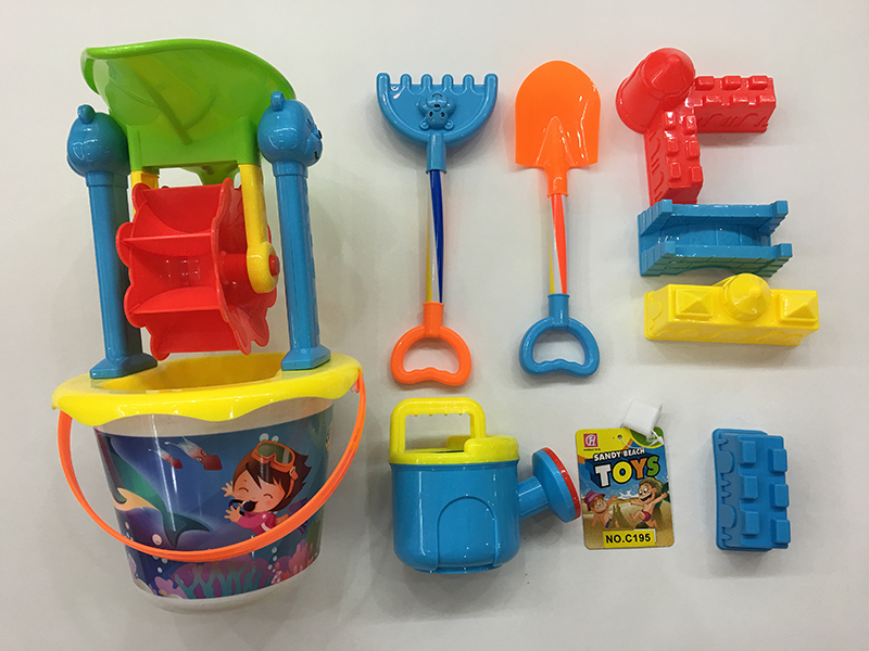 Beach Bucket Set 8PCS