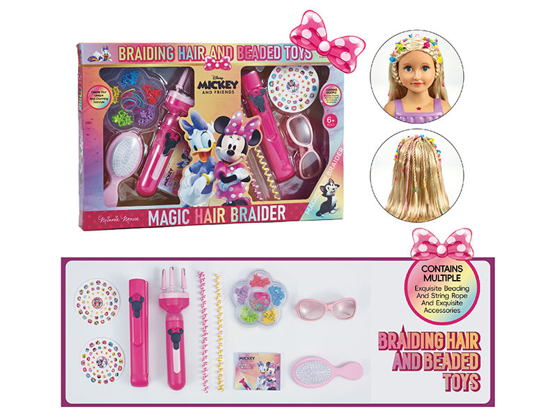 Disney Minnie Series Braiding Hair Toys