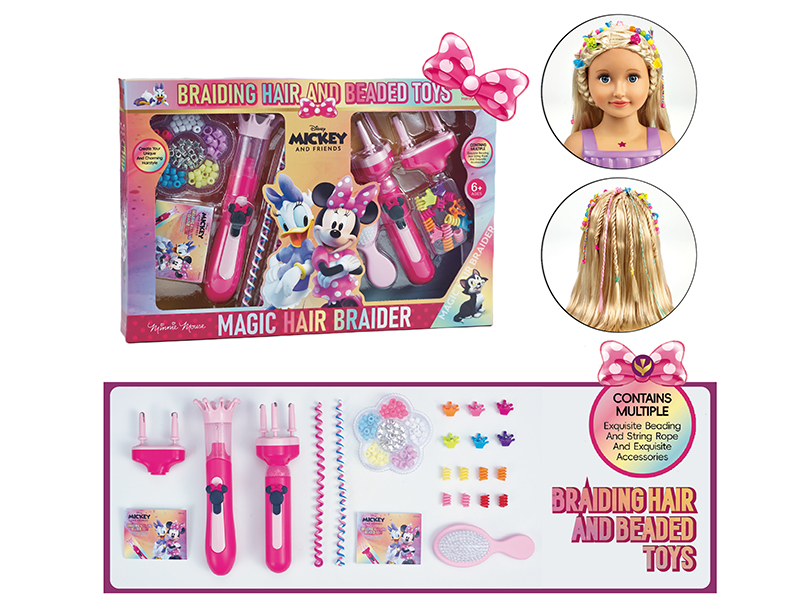 Disney Minnie Series Braiding Hair Toys