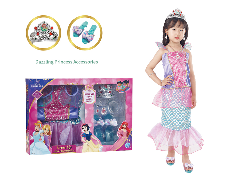 Disney Princess Mermaid Dress Up Clothes Series