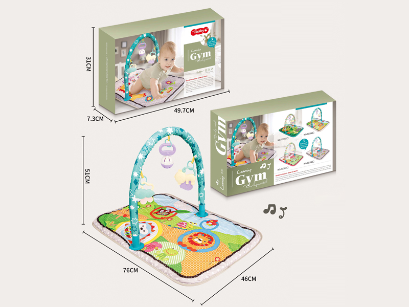 Baby Game Fitness Crawling Mat - Rectangular