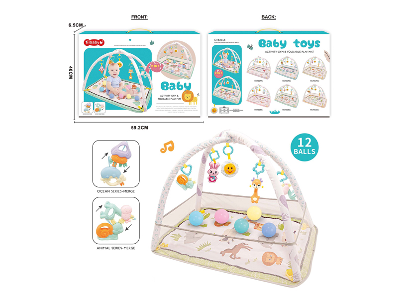 Baby Game Fitness Crawling Mat