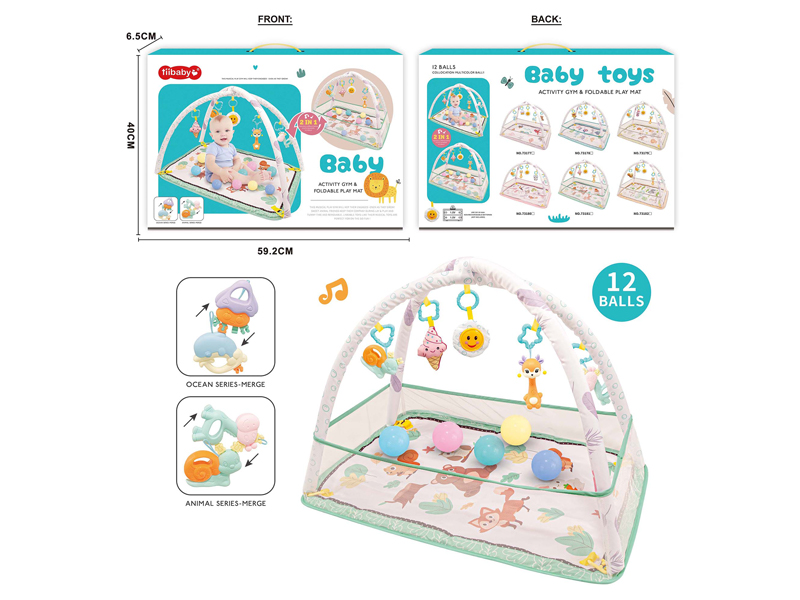 Baby Game Fitness Crawling Mat
