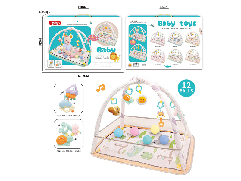Baby Game Fitness Crawling Mat