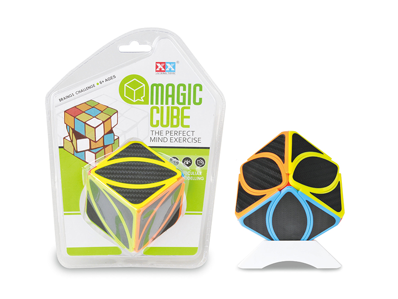 Maple Leaf Solid Color Carbon Fiber Paper Cube