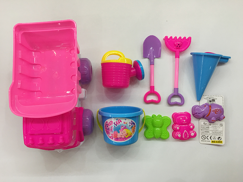 Beach Toys Truck Set 9pcs