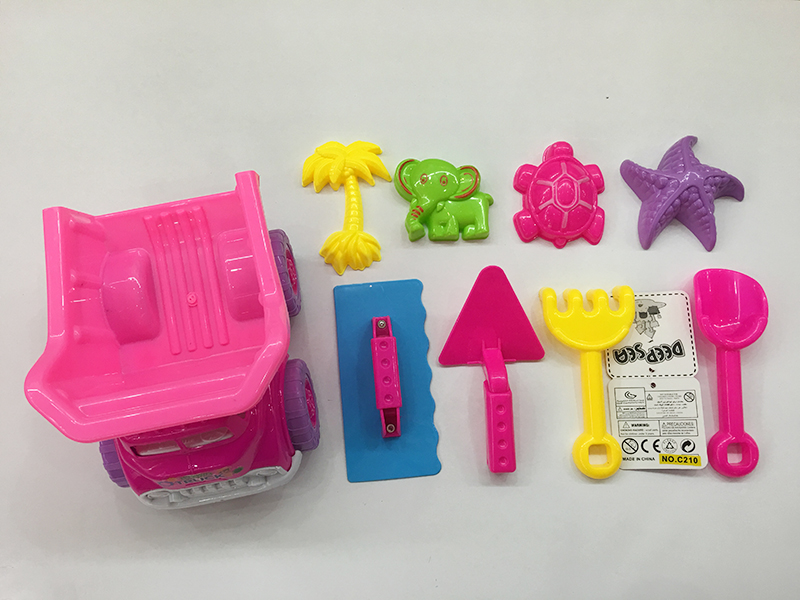 Beach Toys Truck Set 9pcs