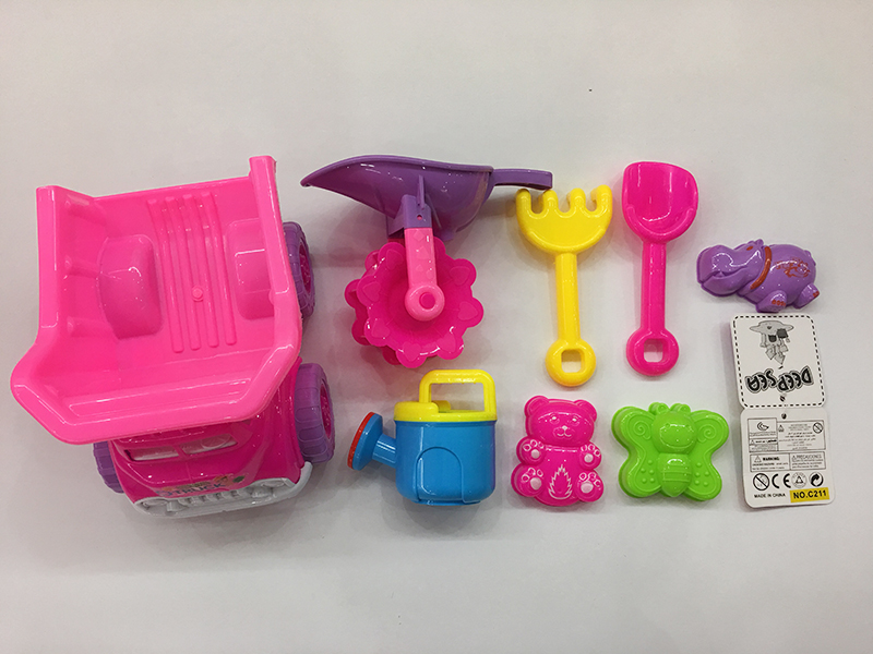 Beach Toys Truck Set 8pcs