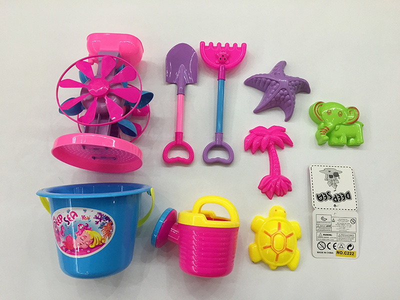 Beach Bucket Set 9pcs