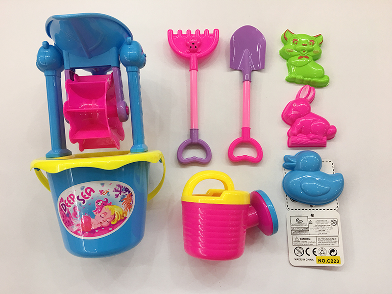 Beach Bucket Set 7pcs