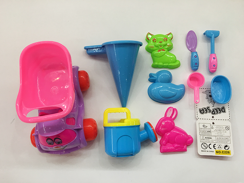 Beach Toys Truck Set 10pcs