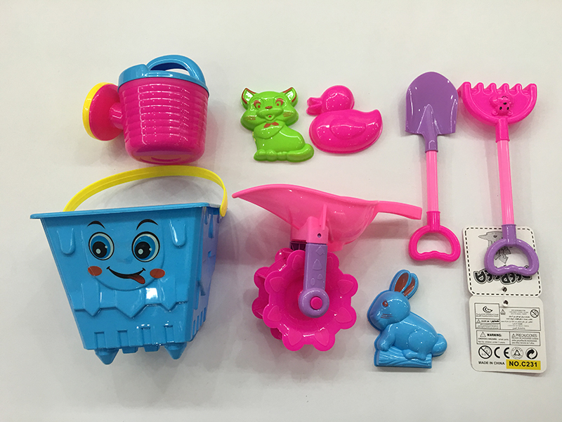 Beach Bucket Set 8pcs