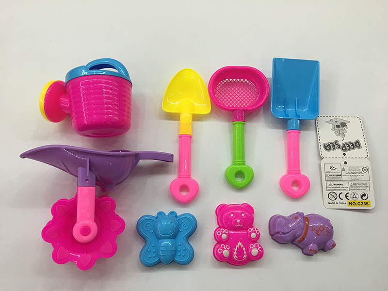 Hourglass Beach Toys Set 8pcs