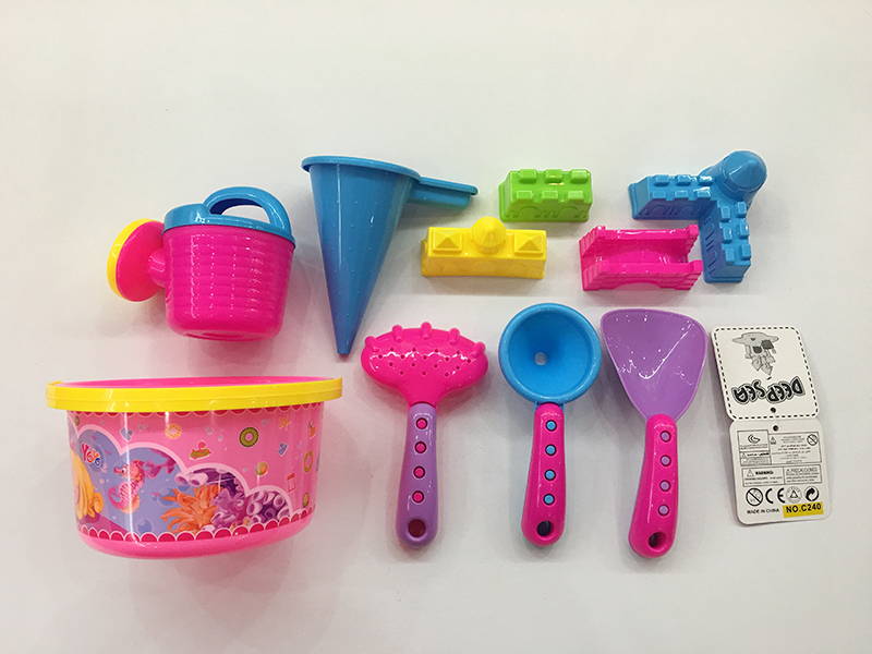 Beach Bucket Set 10pcs