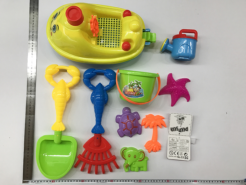 Beach Toys Boat Set 9pcs