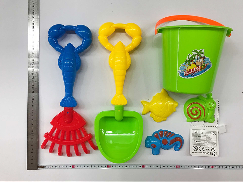 Beach Bucket Set 6pcs