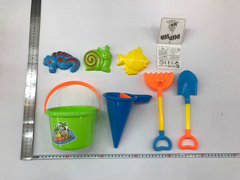 Beach Bucket Set 7pcs