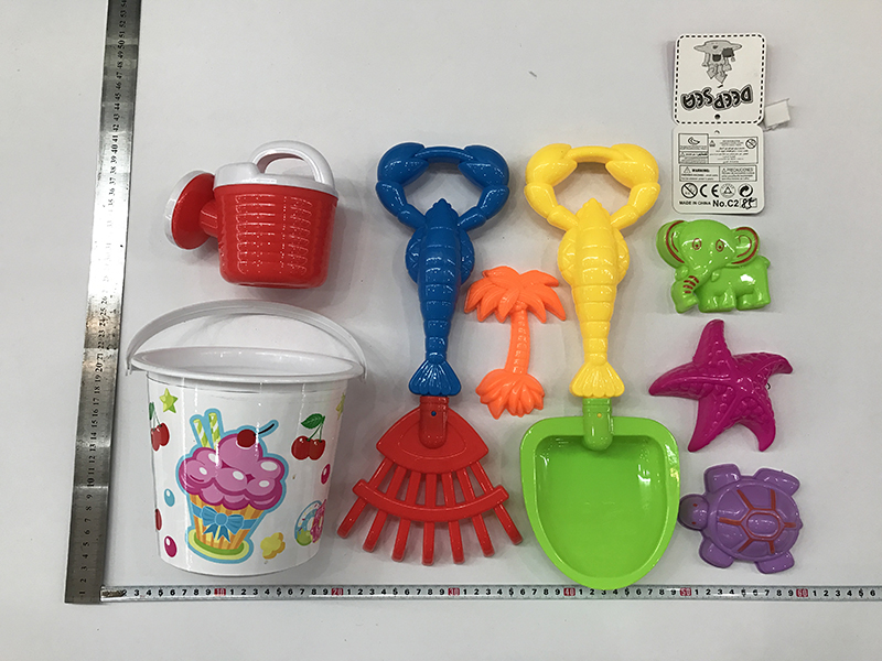 Beach Bucket Set 8pcs