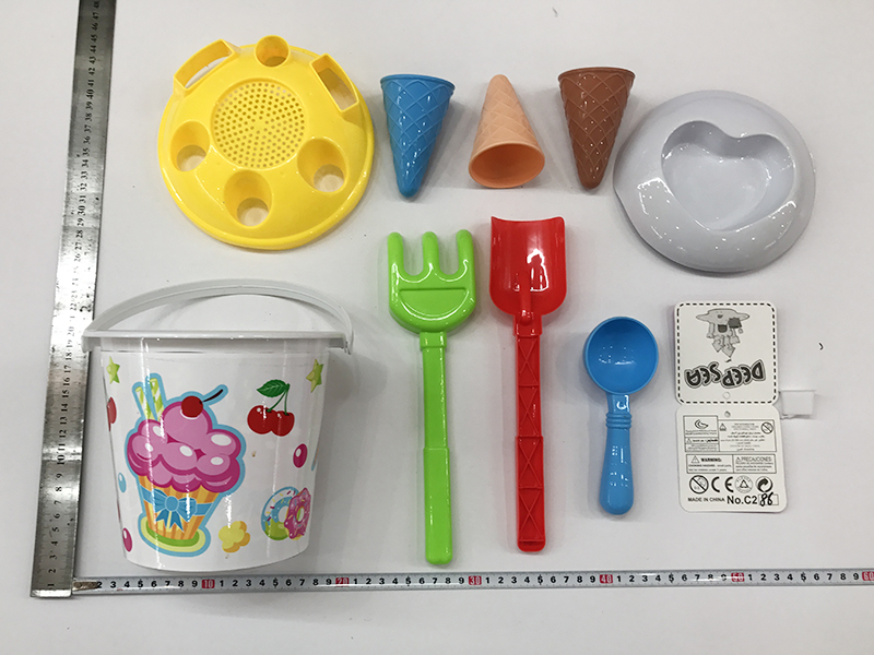 Beach Bucket Set 9pcs