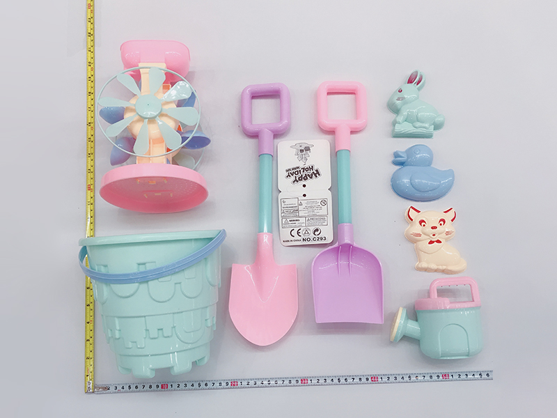 Hourglass Beach Toys Set 8pcs