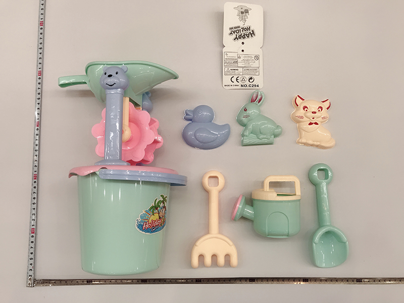 Hourglass Beach Toys Set 8pcs