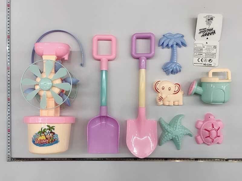 Hourglass Beach Toys Set 9pcs