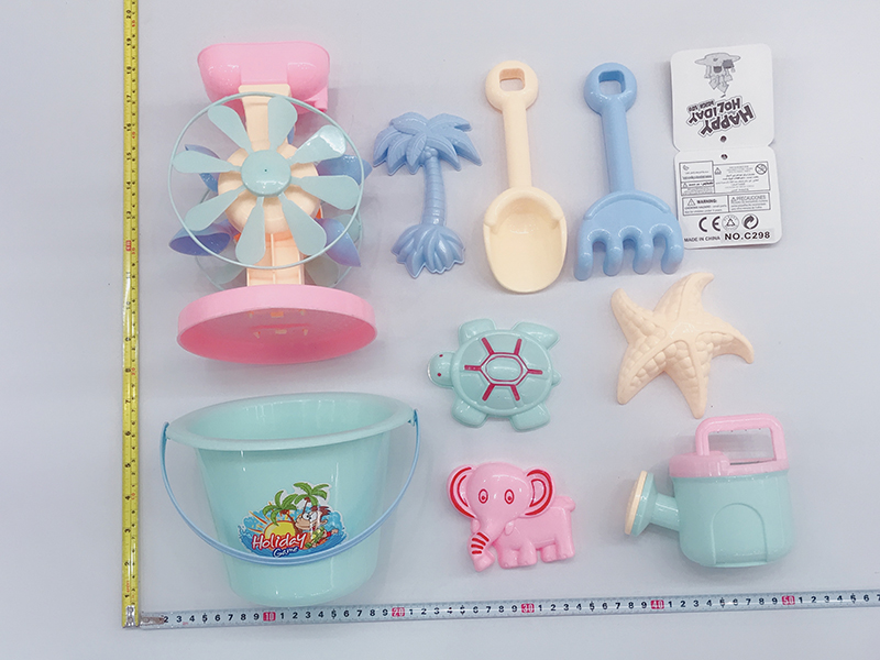 Hourglass Beach Toys Set 9pcs