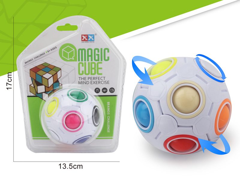 Rainbow Ball Magic Cube Toy