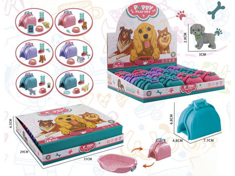 Pet Play House Series 24pcs
