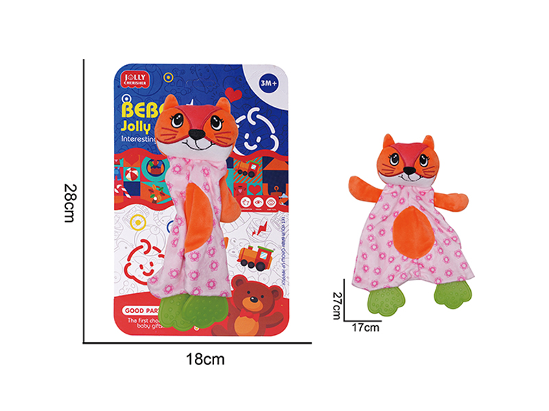 Baby Plush Soothing Cat Soothing Cloth