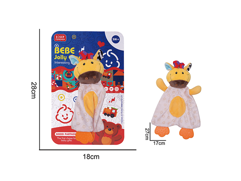 Baby Plush Soothing Giraffe Soothing Cloth