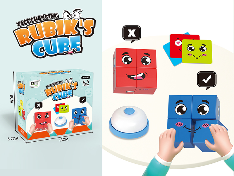 Face Changing Rubik's Cube