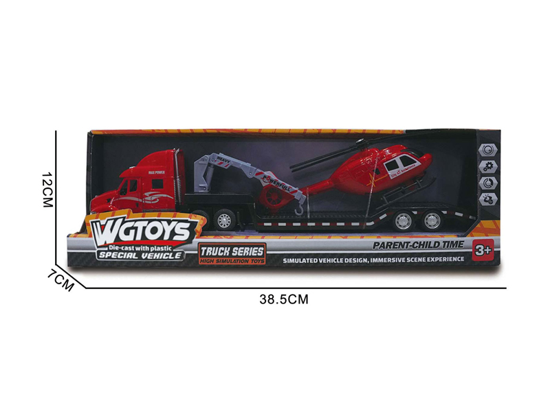 1:50 Alloy Trailer+Aircraft