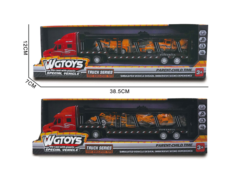 American Alloy Trailer With 3 Engineering Car