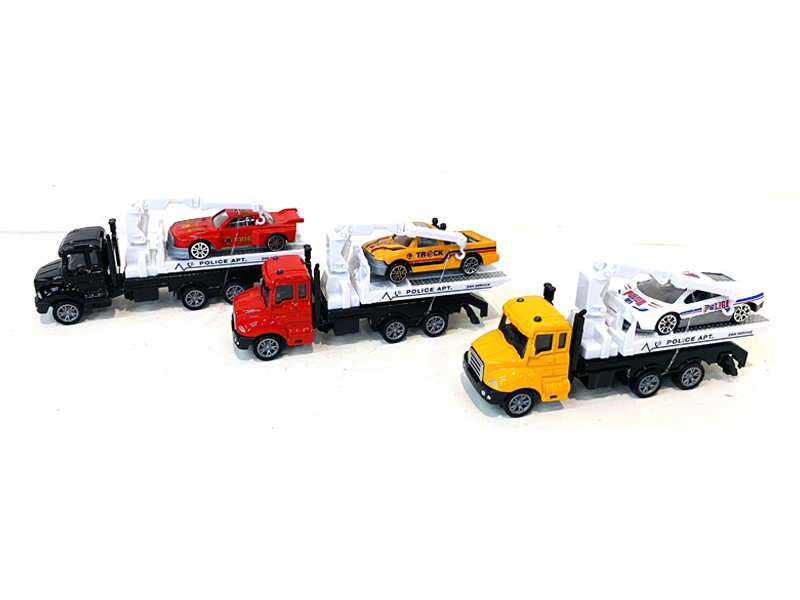 1:64 Alloy Pull Back Rescue Vehicle