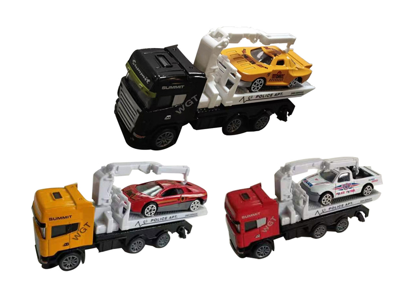 1:64 Alloy Pull Back Rescue Vehicle