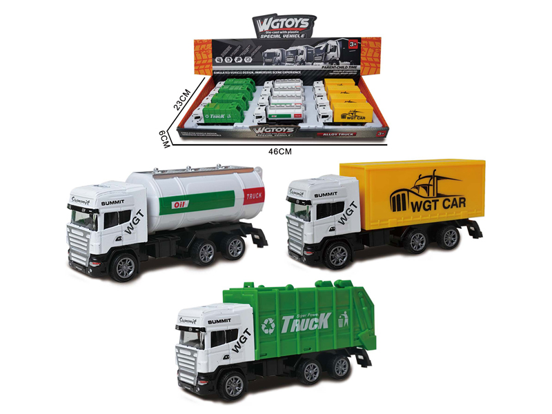 1:64Alloy Pull Back Truck