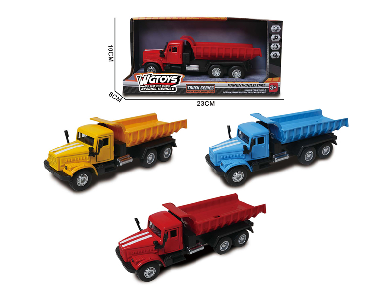 Pull Back Alloy Dump Truck