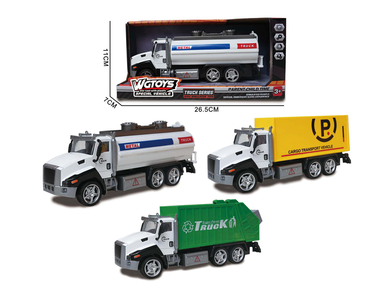 1:50 Alloy Pull Back Truck