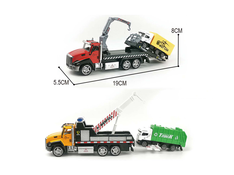 Alloy Pull Back Rescue Vehicle+City Car
