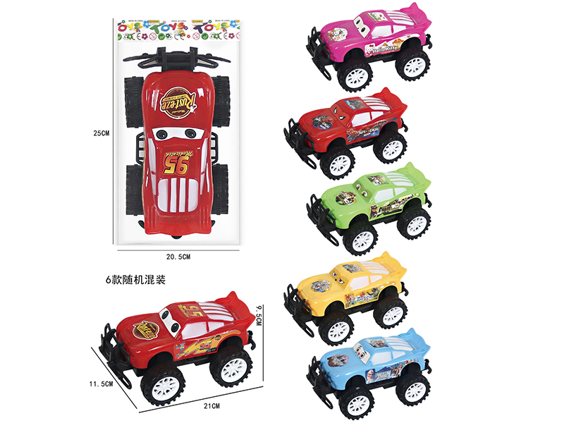 Friction Cartoon Off-Road Truck