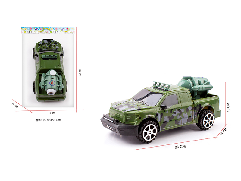 1:16 Friction F150 Simulated Ford Raptor Pickup Military Vehicle