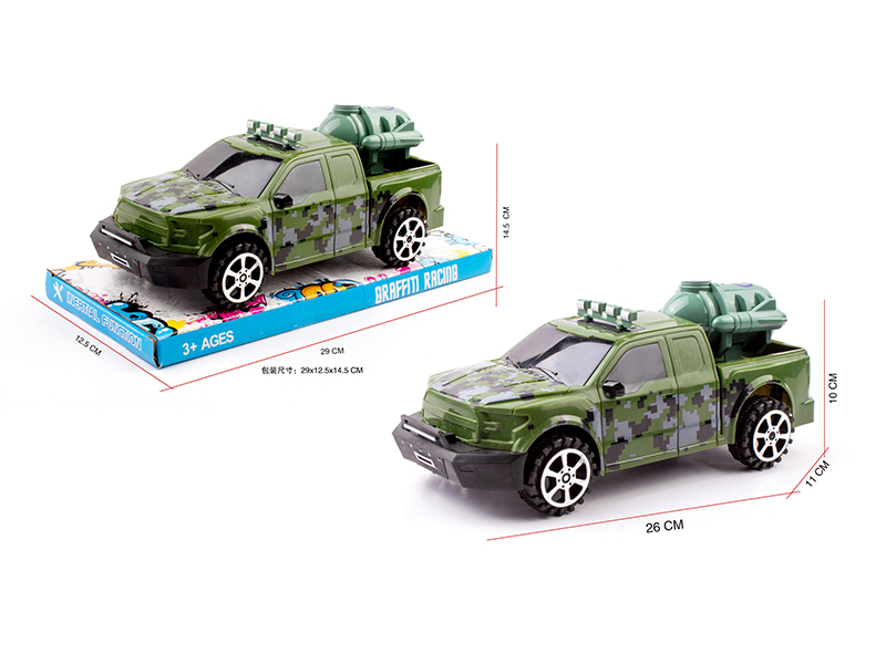 1:16 Friction F150 Simulated Ford Raptor Pickup Military Vehicle