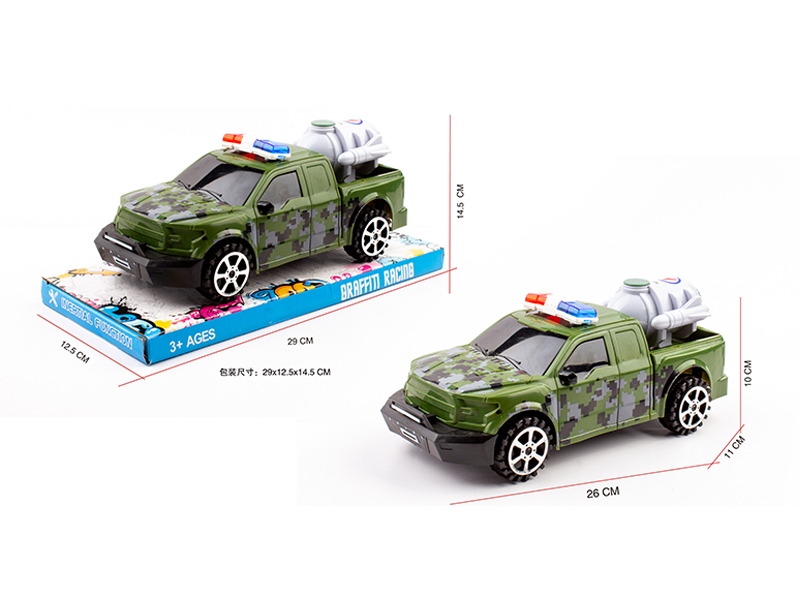 1:16 Friction F150 Ford Raptor Pickup Military Police Car